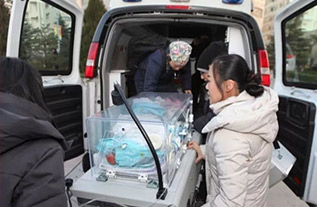 大石桥市妇婴监护型护送